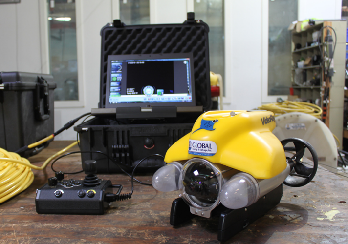 robot khảo sát dưới nước