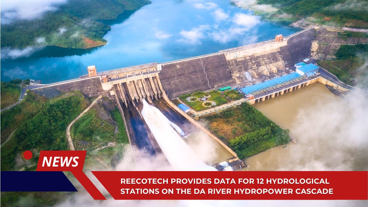 Reecotech provides data for 12 Hydrological Stations on the Da River Hydropower Cascade