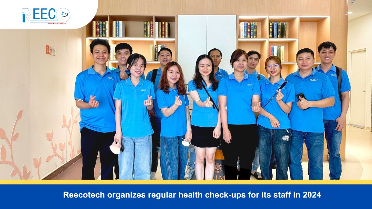 Reecotech organizes regular health check-ups for its staff in 2024