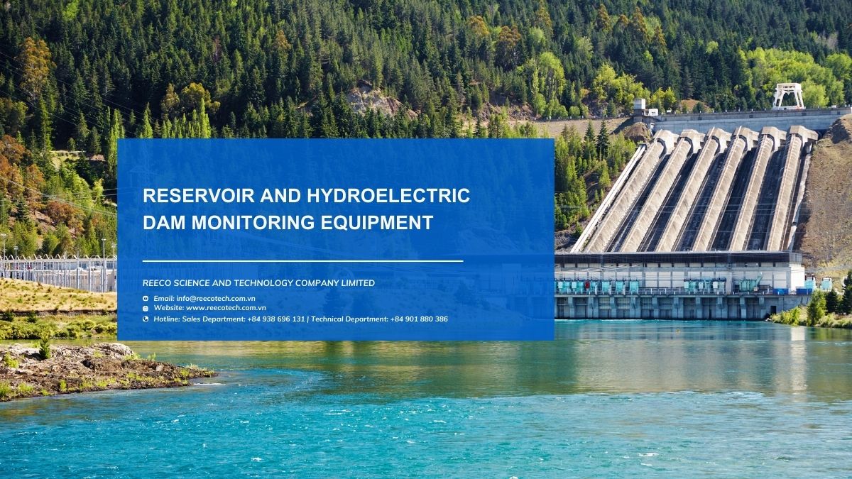 Reservoir and hydroelectric dam monitoring equipment