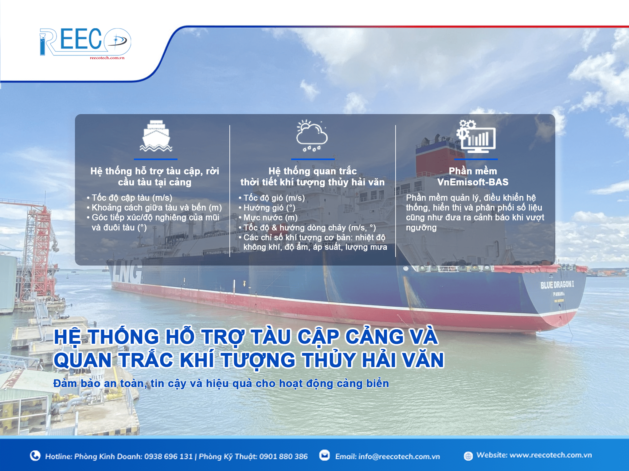 Lắp đặt hệ thống giám sát tàu cập, rời tàu cảng